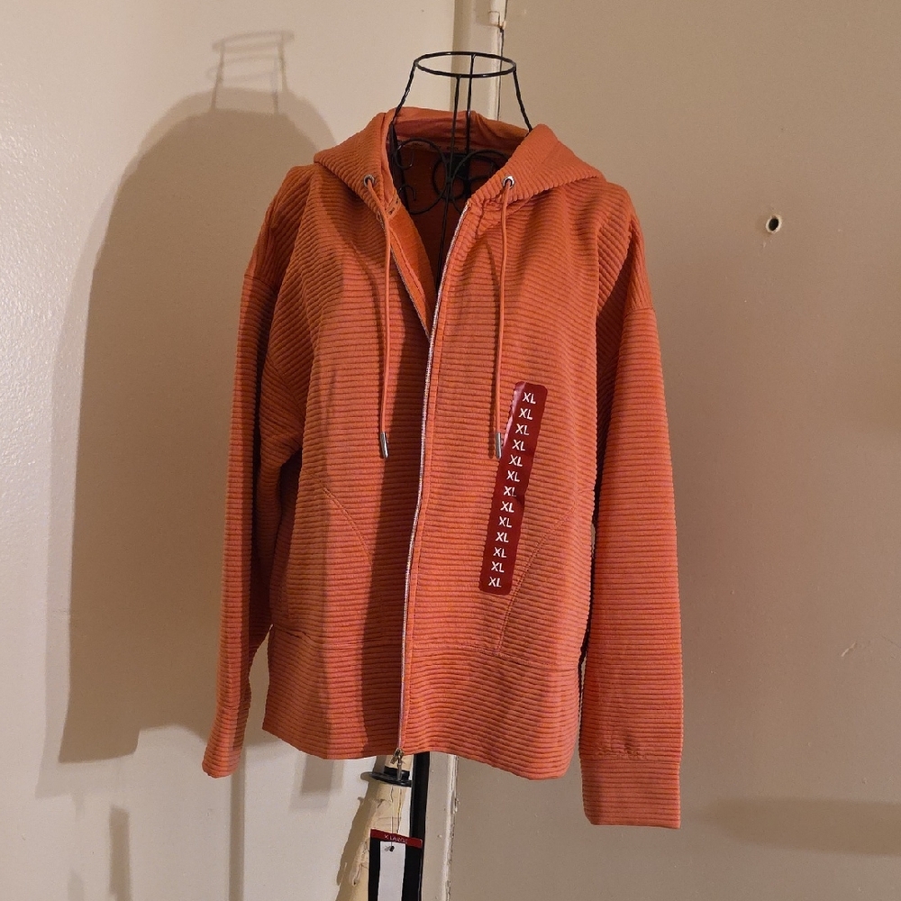 DKNY New With Tags Zip Up Hoodie